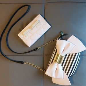 Betsey Johnson Purse and Wallet